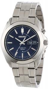 Đồng hồ Seiko Men's SMY111 Stainless Steel Kinetic Watch