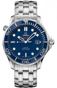 Đồng hồ Omega Men's O21230412003001 Seamaster Analog Display Automatic Self Wind Silver Watch