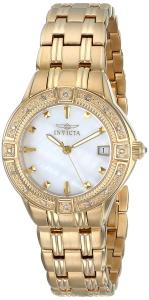 Đồng hồ Invicta Women's 0268 II Collection Diamond Accented 18k Gold-Plated Watch