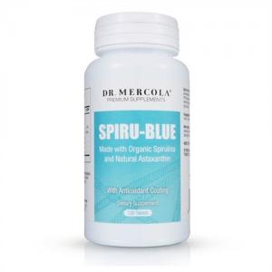 Thực phẩm dinh dưỡng Dr. Mercola Spiru-Blue -- 120 Capsules