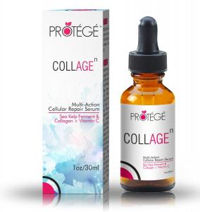 Thực phẩm dinh dưỡng Anti-Wrinkle Serum Protege COLLAGEn Anti Aging Serum - Reduces Fine Lines and Brightens Skin. Look Younger and Bring Back Your Glow (1oz / 30ml)
