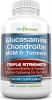 Thực phẩm dinh dưỡng Glucosamine Chondroitin, MSM & Turmeric Dietary Supplement - 250 Veggie Capsules