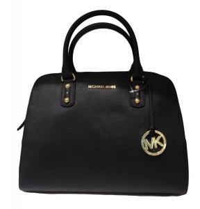 Túi xách Michael Kors Large Satchel Black Saffiano Leather