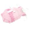 Áo Urparcel Baby Girls Lace Skirt Bow-knot Plaids Checks Mini Sundress 0-3 Years