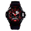 Đồng hồ TIME100 LED Dual-time Display Multifunction Red Numbers Sport Electronic Watch #W40103G.02A
