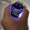 Đồng hồ Soleasy Men's Peculiar COOL Gadgets interesting amazing Snake Head Design Blue LED Watches WTH8021