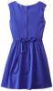 Váy trẻ em Amy Byer Big Girls' Fit and Flare Dress with Jeweled Peter Pan Collar