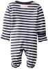 Quần áo trẻ em L'ovedbaby Unisex-Baby Organic Cotton Gloved-Sleeve  Footed Overall