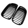 Euro Style Matte Black Front Upper Kidney Grille Grill LH& RH For BMW E46 3 Series 320 325 330 4 Door 2002-2005 02-05