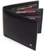 Ví Men's Leather Wallet Euro Traveler Extra Capacity Bifold Center Flip ID Window