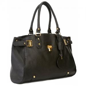 Túi xách MG Collection LUCCA Glamour Padlock Shopper Hobo Handbag w/Shoulder Strap