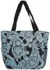 Túi xách Women's Floral Damask Scroll Print Beach Shopper Tote Bag - Multiple Colors!