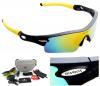 Kính mắt RIVBOS 805 POLARIZED Sports Sunglasses with 5 Set Interchangeable Lenses for Cycling