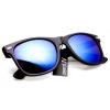 Kính mắt Flat Matte Reflective Revo Color Lens Large Horn Rimmed Style Sunglasses - UV400