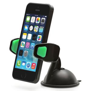 Aduro U-GRIP SLIDE Universal Dashboard Windshield Car Mount for Smart Phones, Apple iPhone 5 / 5S / 5C / 4 / 4S / 3G, Samsung Galaxy S2 / S3 / S4 / S5, Galaxy NOTE 2 / NOTE 3, Motorola Droid RAZR MAXX / ULTRA, HTC One / MAX, LG G2 / Flex, GPS Holder (Blac