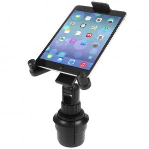 Điện thoại iKross 2-in-1 Adjustable Swing Cup Mount Holder Car Kit For iPad Tablets iPhone Cellphone Smartphones