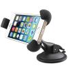 Best Cell Phone Car Holder Safely While Driving in Car or Working on Desk, Compatible with Almost All Models- iPhone 4 w/case, iphone 5, iPhone 5s, iPhone 5