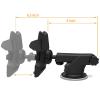 Giá đỡ iphone iOttie Easy One Touch 2 Car Mount Holder for iPhone 6 (4.7)/Plus (5.5) /5s/5c, Samsung Galaxy S5/S4/S3/Note 4/3, Google Nexus 5/4, LG G3 - Retail Packaging - Black
