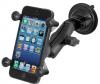Ram Mount Twist Lock Suction Cup Mount with Universal X-Grip Cell/iPhone Holder - Non-Retail Packaging - Black