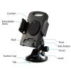 Giá để điện thoại  IClever® ICH02 360 Degree Rotation Universal Windshield & Dashboard Car Mount Cradle Holder for iPhone 6 / 6Plus / 5S / 5C / 5 / 4S, Samsung Galaxy Note 3 /Note 2, Galaxy S4/S3/S2, Galaxy Mega, HTC One (M8), Google Nexus 4/Nexus 5,.