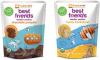 Thực phẩm dinh dưỡng Happy Tot Organic Superfoods Best Friends Toddler Cookies 2-Flavor Variety Pack (4 x 4.5 oz)