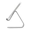 elago M2 Stand for all iphones, Galaxy and Smartphones (Angled Support for FaceTime), Silver