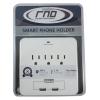 RND Power Solutions Wall Power Station includes 3 AC Plugs and 2 USB ports with Surge Protection. Also includes 2 slide-out holders for your Smartphone