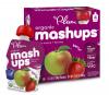 Thực phẩm dinh dưỡng Plum Kids Organic Fruit Mashups, Mixed Berry, 3.17 ounce, 4-Count (Pack of 6) (Packaging May Vary)