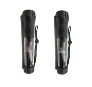 Đèn pin Solar Powered Waterproof Compact Camping Flashlight Black Handle Pack of 2