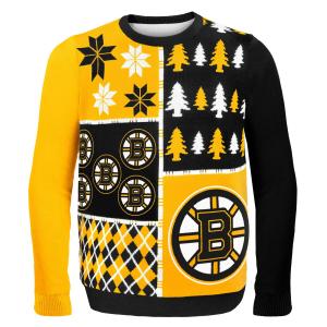 Áo thu đông NHL Hockey 2014 Ugly Christmas Sweater Busy Block Design - Pick Team!