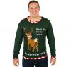 Áo thu đông Rudolph Dingleberries Sweater in Green - Ugly Christmas Sweater