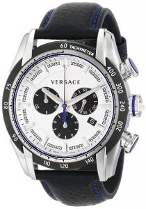 Đồng hồ Versace Men's VDB010014 V-Ray Analog Display Quartz Black Watch