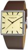 Đồng hồ Stuhrling Original Men's 342.3315K15 Classic Ascot Saratoga Swiss Quartz Ultra Slim Date Brown Leather Strap Watch