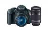 Máy ảnh Canon EOS Rebel T3i 18 MP CMOS APS-C Sensor DIGIC 4 Image Processor Digital SLR Camera with EF-S 18-55mm f/3.5-5.6 IS Lens + Canon EF-S 55-250mm f/4.0-5.6 IS Telephoto Zoom Lens