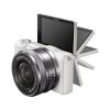 Máy ảnh Sony a5100 16-50mm Interchangeable Lens Camera with 3-Inch Flip Up LCD (White)