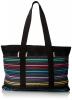 Túi xách LeSportsac Travel Tote Handbag,Lestripe Black,One Size