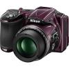 Máy ảnh Nikon COOLPIX L830 16 MP CMOS Digital Camera with 34x Zoom NIKKOR Lens and Full 1080p HD Video (Plum)