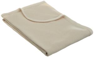 American Baby Company Full Size 30" X  40 "- 100% Organic Cotton Thermal Blanket, Natural