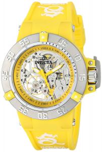 Đồng hồ Invicta Women's 16780 Subaqua Analog Display Mechanical Hand Wind Yellow Watch
