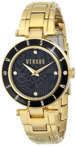 Đồng hồ Versus by Versace Women's SP8110014 Logo Analog Display Quartz Gold Watch