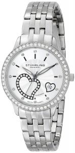 Đồng hồ Stuhrling Original Women's 739.01 Amour Aphrodite Elite Analog Display Swiss Quartz Silver Watch