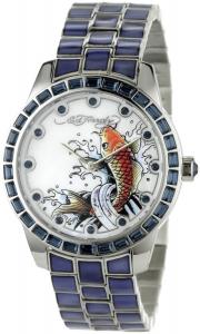 Đồng hồ Đồng hồ Ed Hardy Women's BE-BL Bella Blue Watch