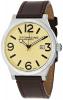 Đồng hồ Stuhrling Original Men's 454.3315K15 Leisure Eagle Osprey Swiss Quartz Date Brown Leather Strap Watch