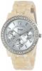 Đồng hồ Geneva Women's 2381-Silver/Horn-GEN Rhinestone-Accented Watch