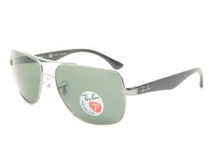 Kính mắt New Ray Ban RB3483 004/58 Gunmetal/Crystal Green Polarized 60mm Sunglasses