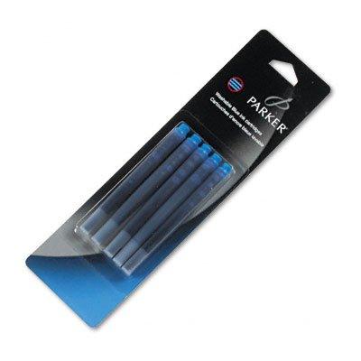 Ruột bút o Parker o - Refill Cartridge for Washable Ink Fountain Pens, Blue Ink, 5/pack