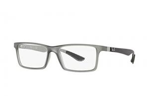 Kính mắt Ray Ban RX8901 Carbon Fibre Eyeglasses-5244 Demi Gloss Gray-53mm