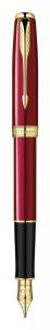 Bút Parker Sonnet Lacquer Medium Point Fine Writing Fountain Pen, Red (1859460)