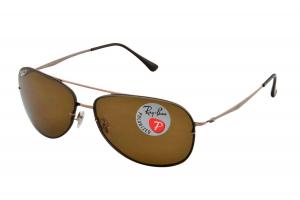 Kính mắt Ray-Ban Men's Lightweight Aviator Polarized Sunglasses