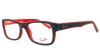 Kính mắt Ray Ban RX5268 Eyeglasses-5180 Top Gray On Red-50mm